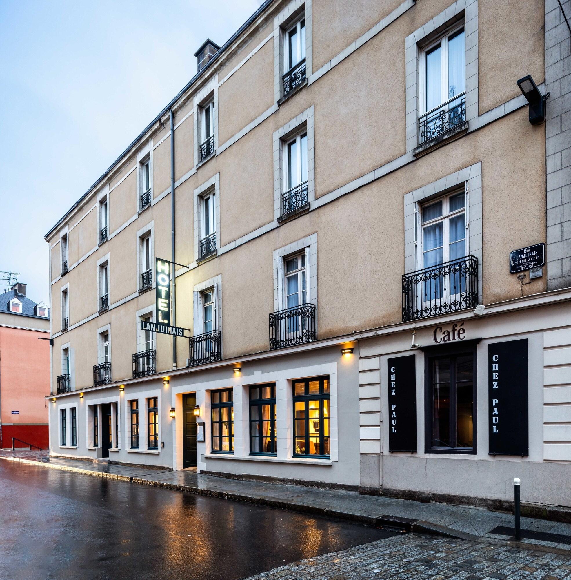 Hotel Lanjuinais Rennes Exterior foto